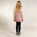 Hello Stranger Girls Adventure Fleece - Cream Mauve