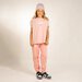 Hello Stranger Girls Bailey S/S Tee - Dusty Pink (Happy Club)