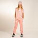 Hello Stranger Girls Bailey S/S Tee - Dusty Pink (Happy Club)
