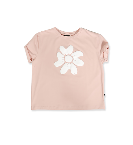 Hello Stranger Girls Bailey S/S Tee - Dusty Pink (Flower)