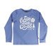Hello Stranger Girls L/S Tee - Blueberry