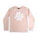 Hello Stranger Girls L/S Tee - Dusty Pink