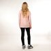 Hello Stranger Girls L/S Tee - Dusty Pink