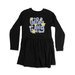 Hello Stranger Girls L/S Monday Dress - Black