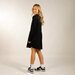 Hello Stranger Girls L/S Monday Dress - Black