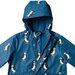 Nature Baby Raincoat - Puffin Teal Print