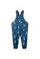 Nature Baby Splash Overalls - Puffin Teal Print