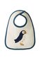 Nature Baby Reversible Bib - Puffin Print