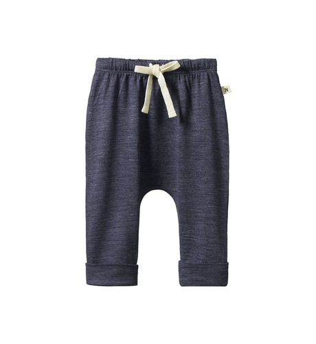 Nature Baby Mer Ess D/S Pants - Mulberry Marl
