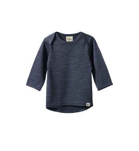 Nature Baby Essential Tee - Mulberry Marl