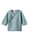Nature Baby Merino Knit Kimono Jacket - Powder Blue