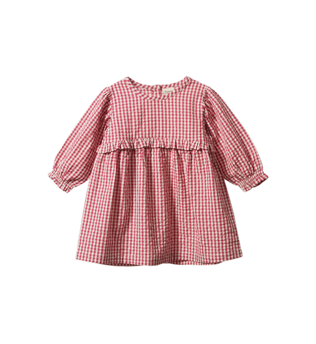 Nature Baby Nora Dress - Jam Check