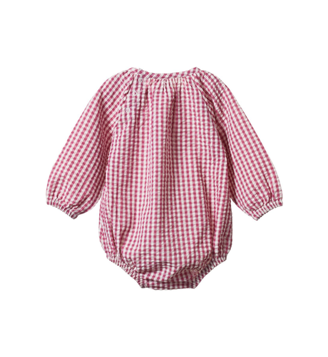 Nature Baby Meadow Bodysuit Gingham main image 0