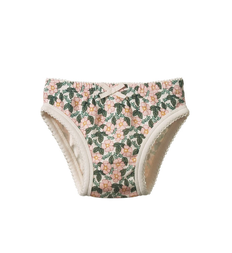 Nature Baby Knickers - Garland Print