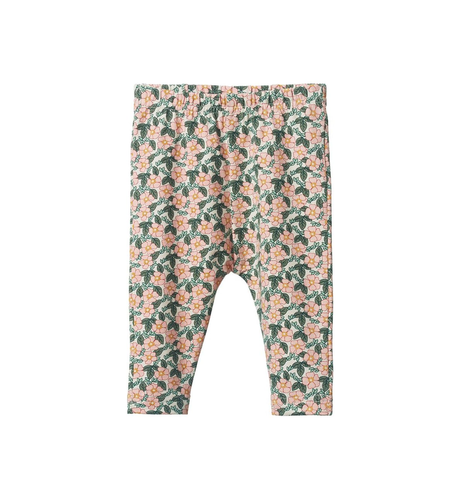 Nature Baby Leggings - Garland Print