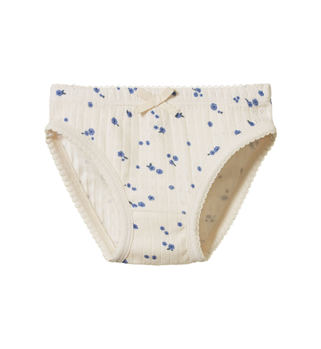 Nature Baby Knickers Pointelle - Aster Floral Print