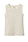 Nature Baby Singlet Pointelle - Aster Floral Print