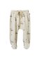 Nature Baby Merino Wool Footed Rompers - Rabbitty Print