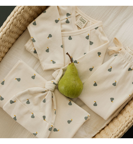 Nature Baby Welcome Home Bundle - Petite Pear Print
