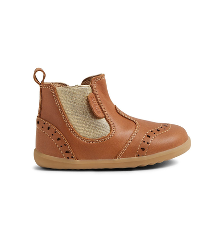 Bobux Step Up Billie Boot - Caramel