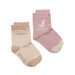 Crywolf Sock 2-Pack - Blush/Camel