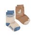 Crywolf Sock 2-Pack Tan/Southern Blue