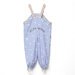 Crywolf Rain Overalls Floral - Periwinkle