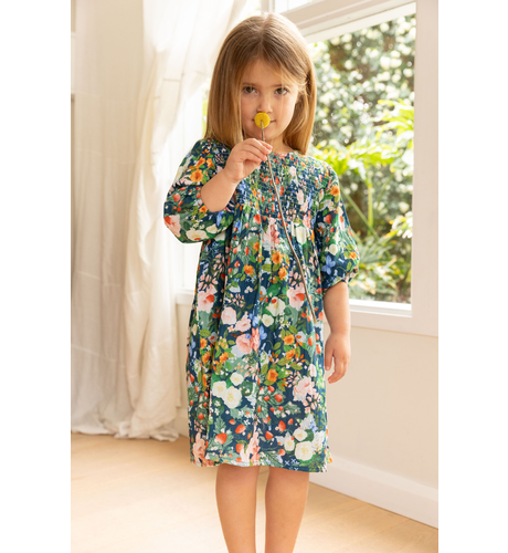 Alex & Ant Lilly Smock Dress - Strawberry Navy