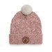 Crywolf Pom Pom Beanie - Mauve Speckle