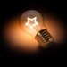 Stellar Haus Star Lightbulb Lamp USB Rechargeable