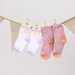 Pretty Brave Smiley Socks 2pk - Blush/White