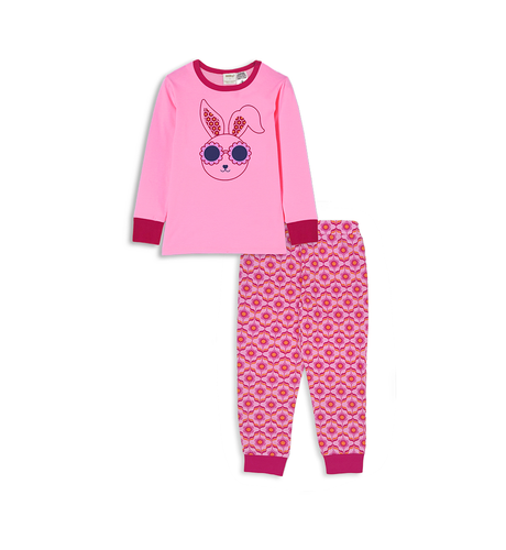 Milky Sunny Bunny PJs - Pink Candy