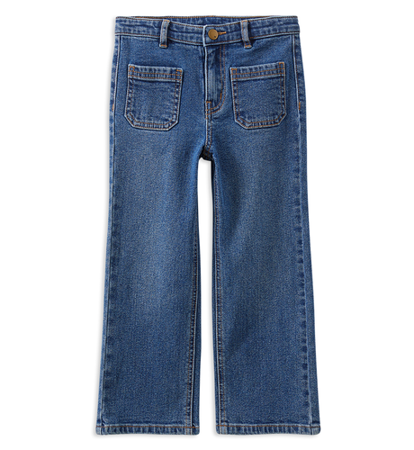 Milky Mid Wash Denim Jean