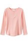Milky Whisper Rose Henley - Rose