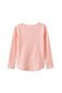Milky Whisper Rose Henley - Rose