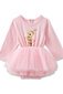 Milky Ballerina Bunny Baby Tutu Dress - Dusty Pink