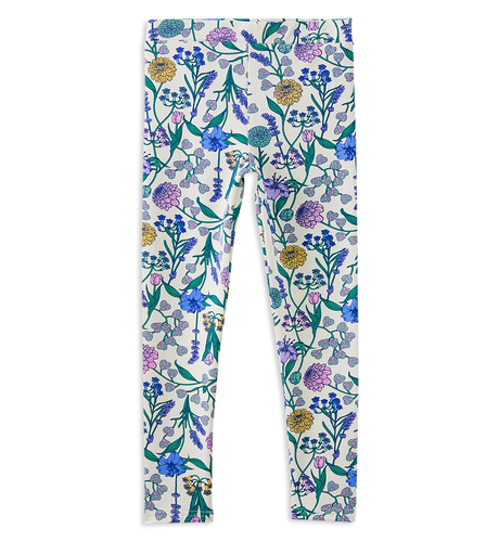 Milky Spring Bouquet Legging - Off White