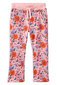Milky Sunflower Fleece Track Pant - Pink