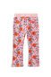 Milky Sunflower Fleece Track Pant - Pink