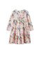 Milky Hydrangea Tiered Dress - Pale Pink