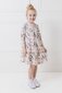 Milky Hydrangea Tiered Dress - Pale Pink