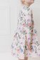 Milky Hydrangea Tiered Dress - Pale Pink