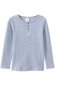 Milky Blue Stripe Henley