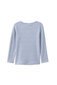 Milky Blue Stripe Henley