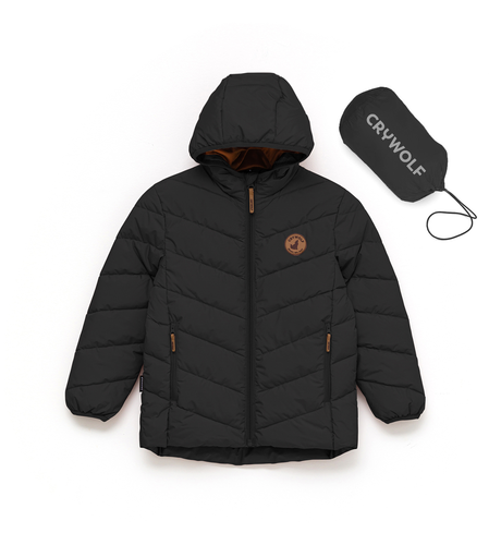 Crywolf Eco-Puffer - Black