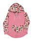 Kissed By Radicool Floral Heart Pocket Tie Hood