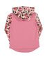 Kissed By Radicool Floral Heart Pocket Tie Hood