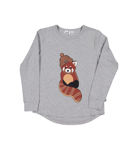 Kissed By Radicool Tashi Panda L/S Tee