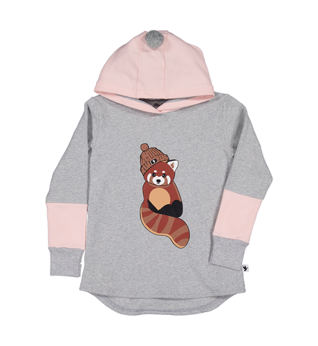 Kissed By Radicool Tashi Panda Pom Pom Hood