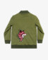 The Girl Club Khaki Fox Bomber Jacket